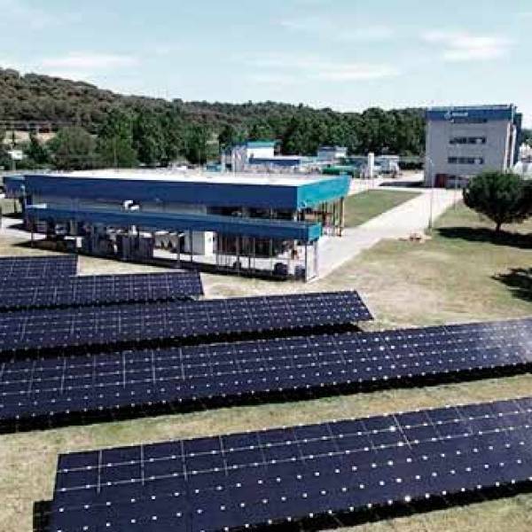 La mayor planta de energía solar  de Cataluña