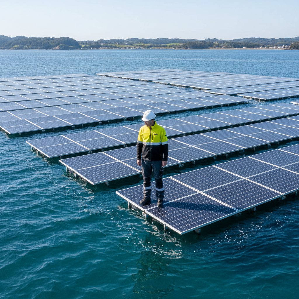 Ventajas de la energía solar flotante en Taiwán