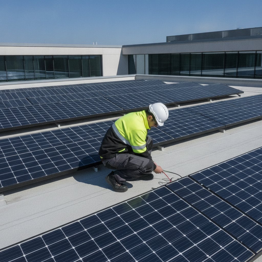 Instalación solar en IB3 reduce factura un 50%