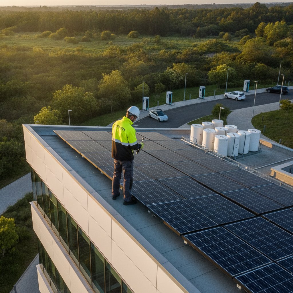 Nueva planta solar en El Garañón impulsada por el Cabildo