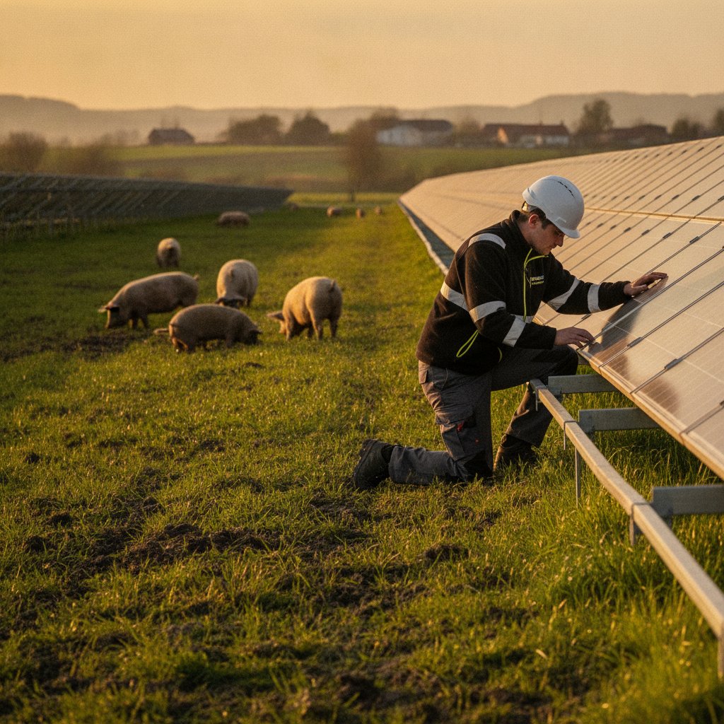 Granjas de Aragón: Innovación con Energía Solar