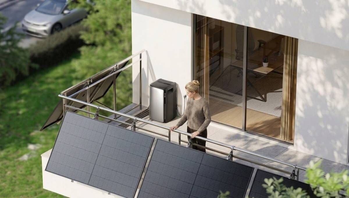 Sistema solar fotovoltaico de bajo coste para el balcón, ¿es rentable?