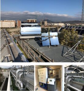 Nuevo lazo de ensayo de colectores solares de concentración de media temperatura en CENER