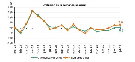 La energía solar (fotovoltaica y térmica) produjo en julio 4.037 GWh, la mayor aportación del sol