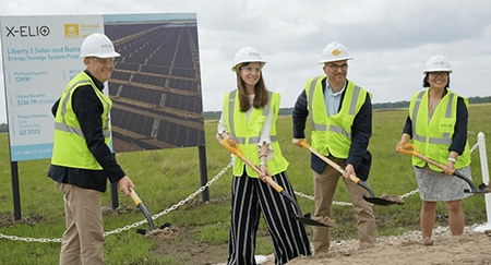X-Elio construye una planta solar y de almacenamiento 'Liberty Solar 1' en Texas